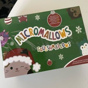 Squishmallows Micromallows Deluxe Holiday Advent 2024 Calendar 24 Minis